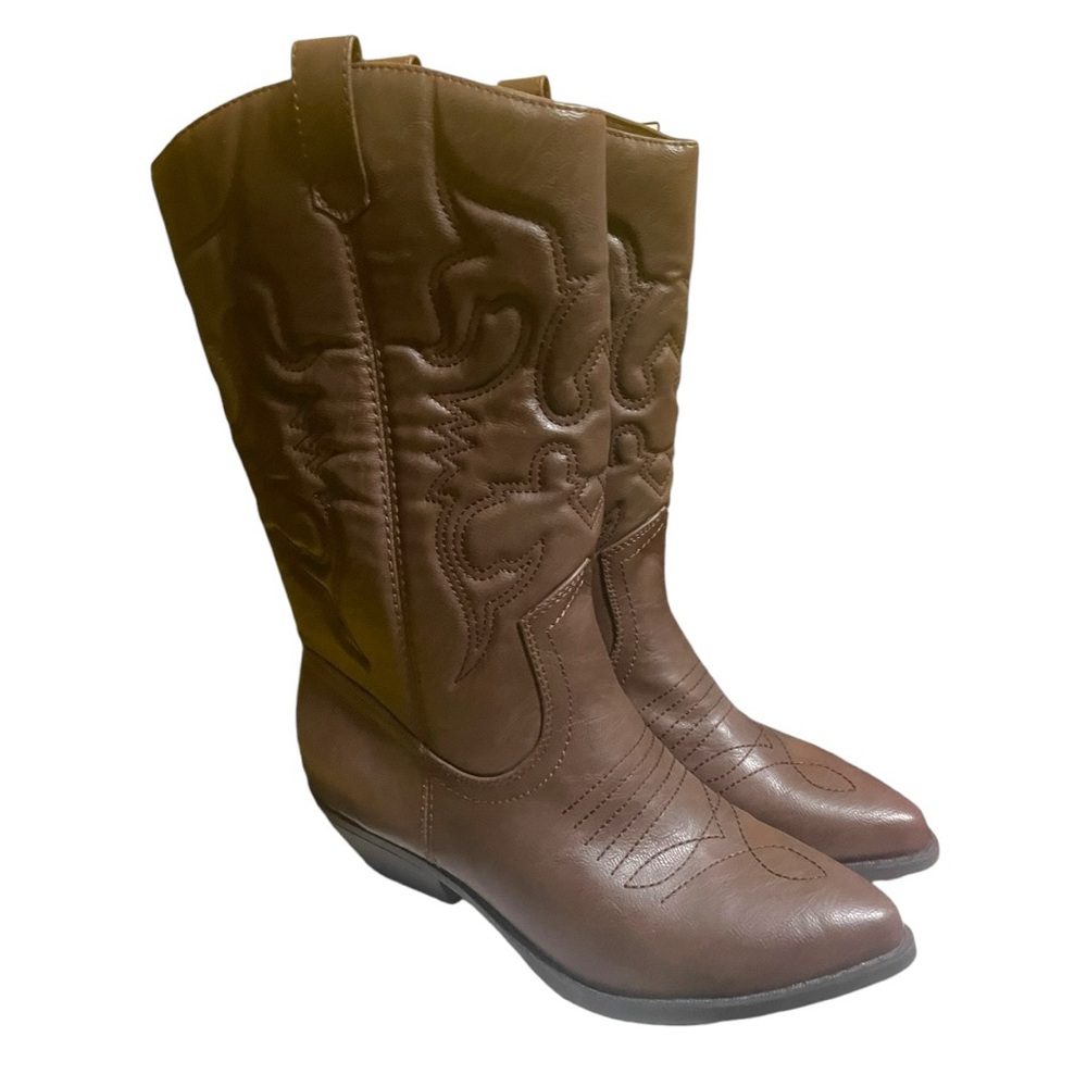 Brown Boots W8.5 NWOT